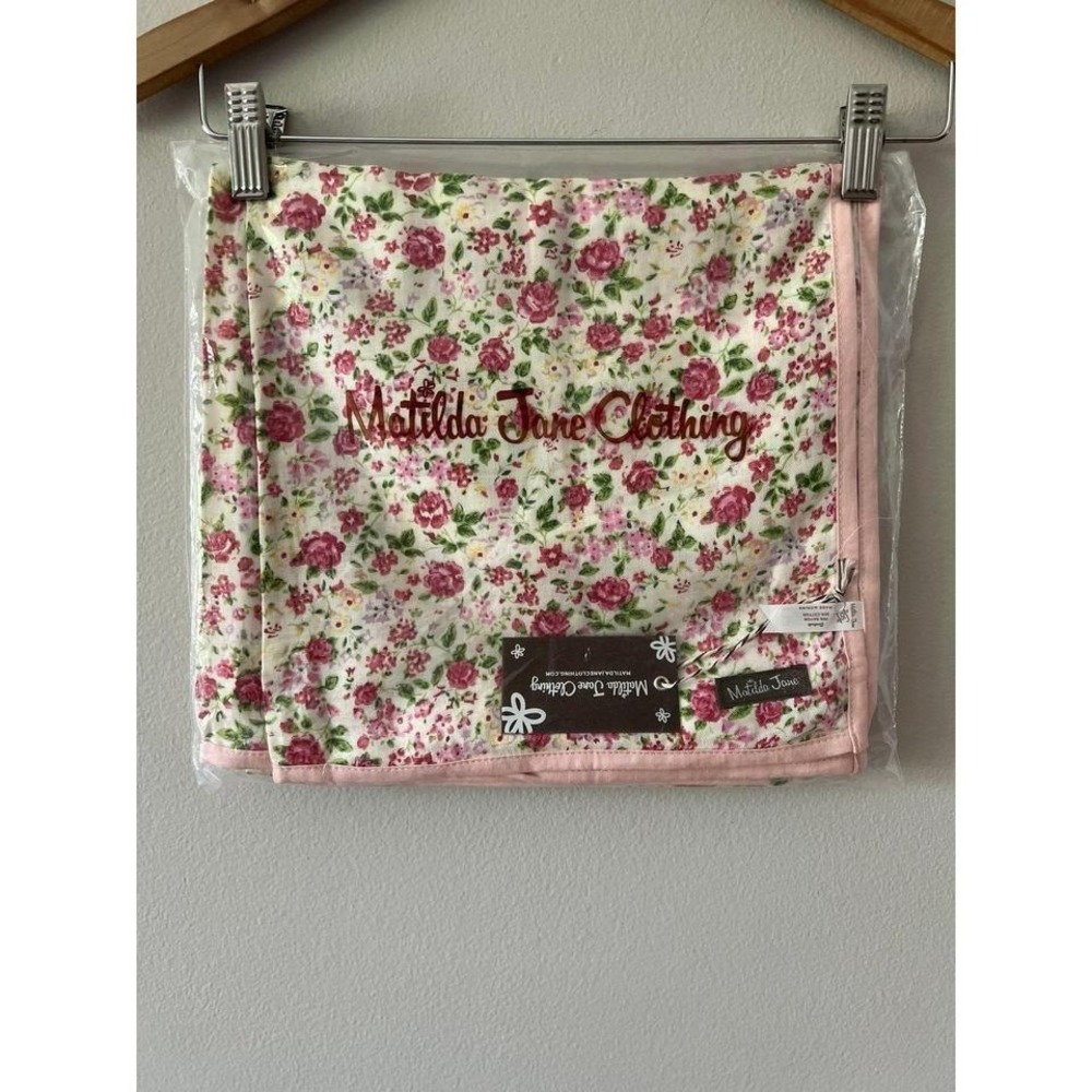 Matilda Jane Clothing Floral Baby Blanket NWT